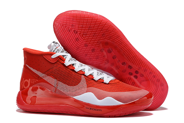 New Nike KD 12 China Red Shoes